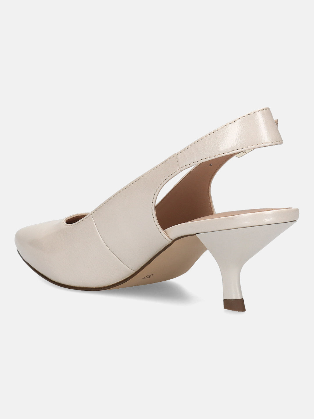 BAGATT Offwhite Premium Leather Heels