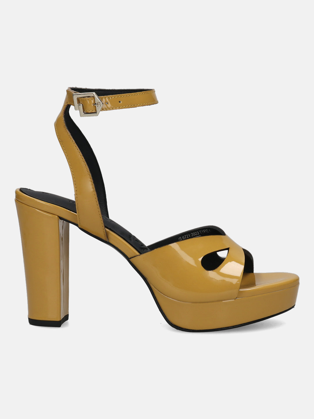 BAGATT Yellow Premium Leather Heels