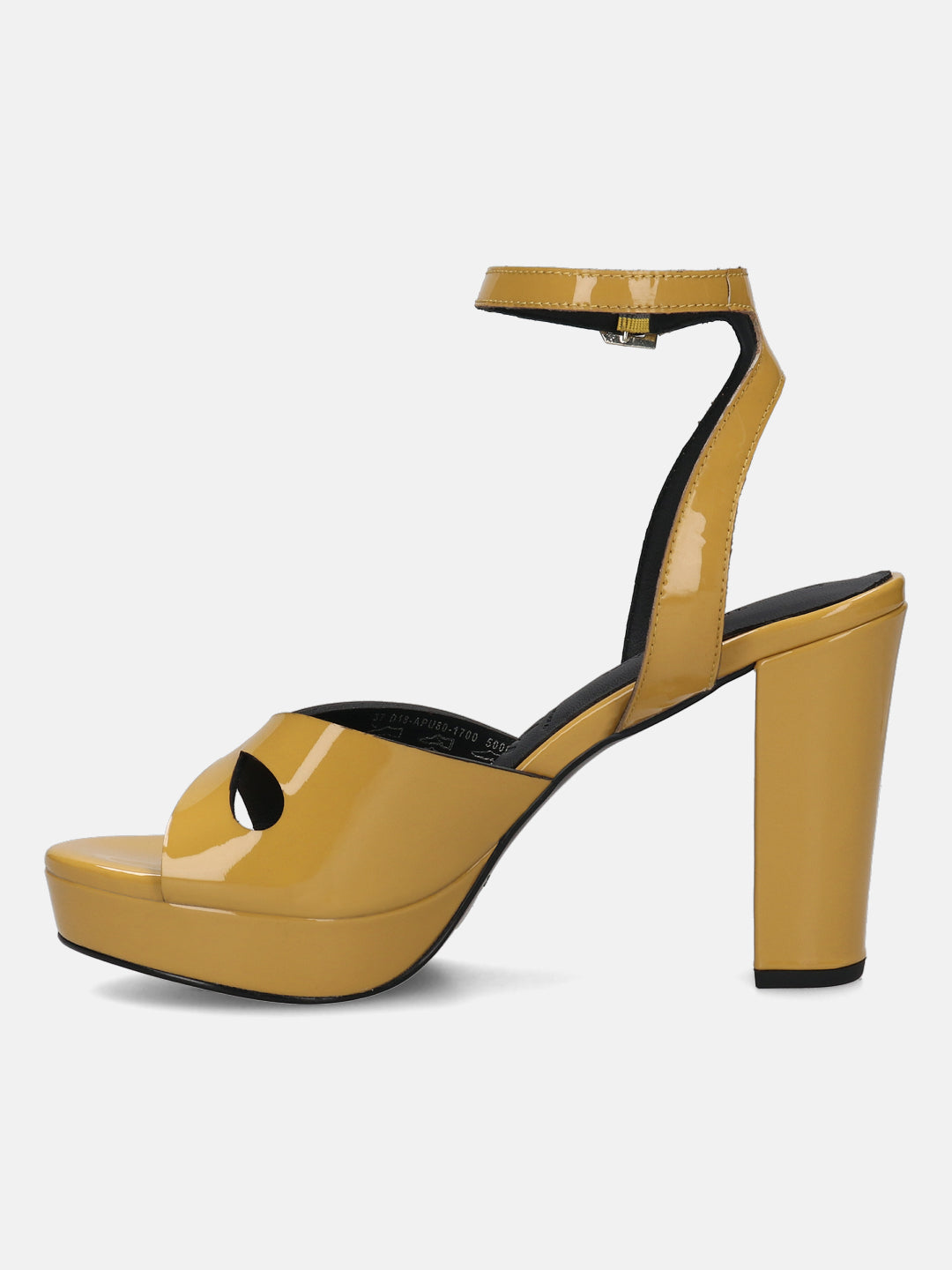 BAGATT Yellow Premium Leather Heels