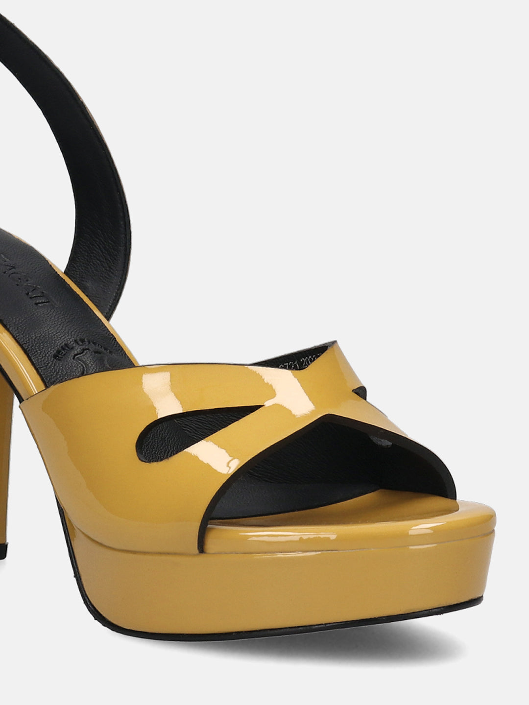 BAGATT Yellow Premium Leather Heels