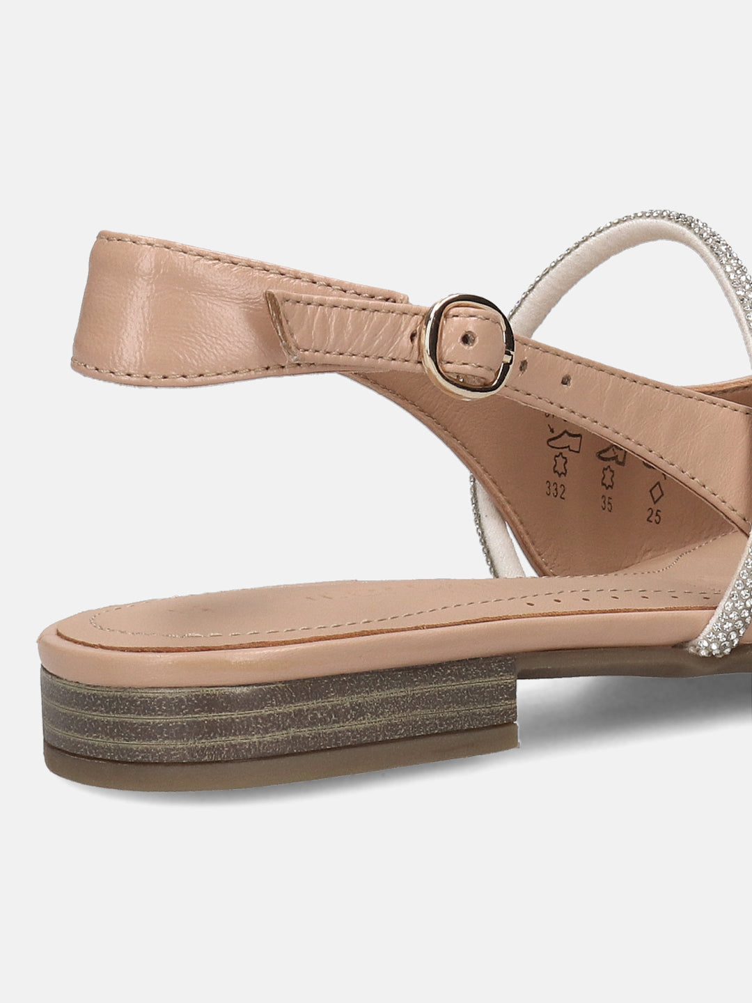 TT.BAGATT Bruna Rose Premium Leather Slingback Slip-ons