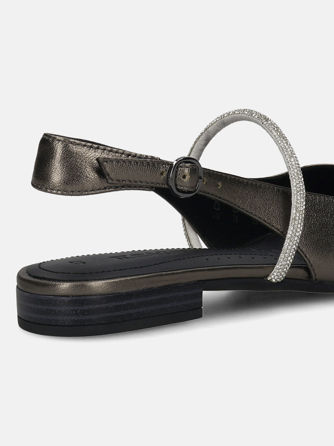 TT.BAGATT Bruna Metalics Premium Leather Slingback Slip-ons