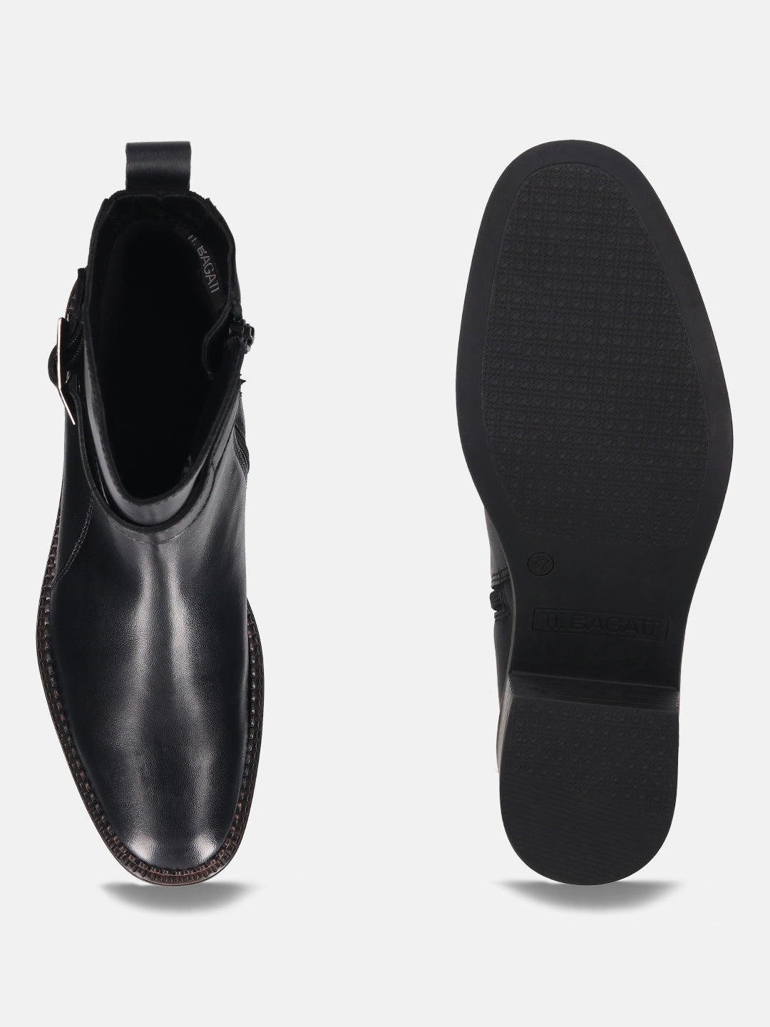 TT.BAGATT Lamia Black Premium LeatherAnkle Boots