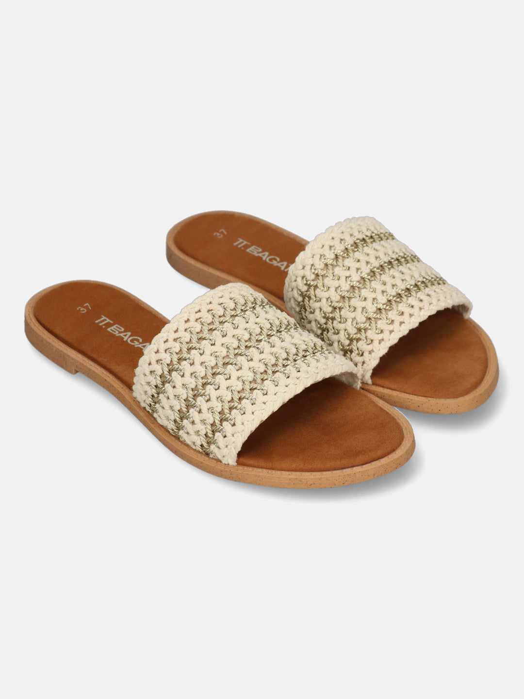 TT.BAGATT Goa offwhite Flat Sandals