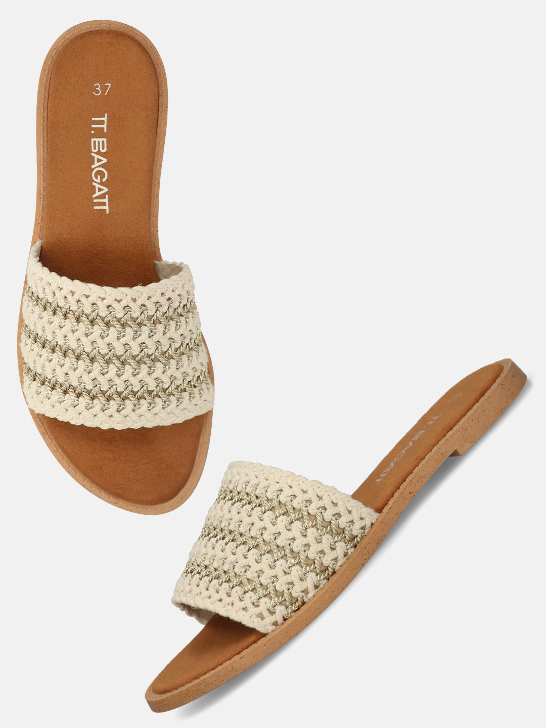 TT.BAGATT Goa offwhite Flat Sandals