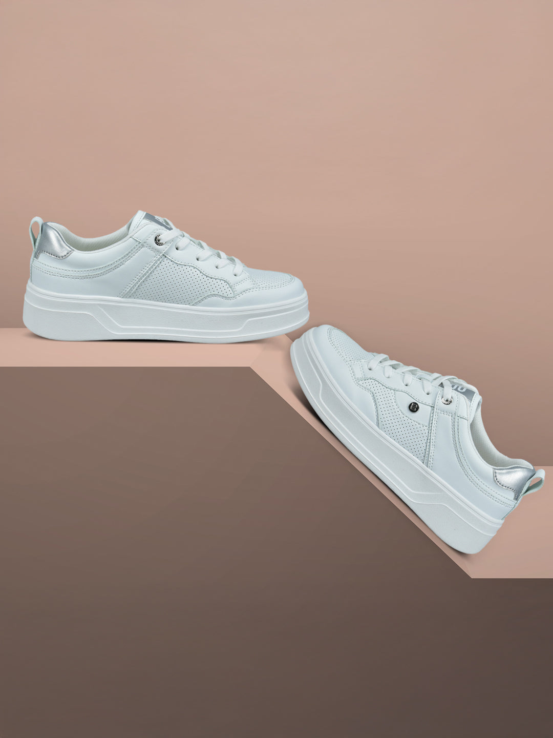 BAGATT  Piper Evo White  Mid Top Sneakers