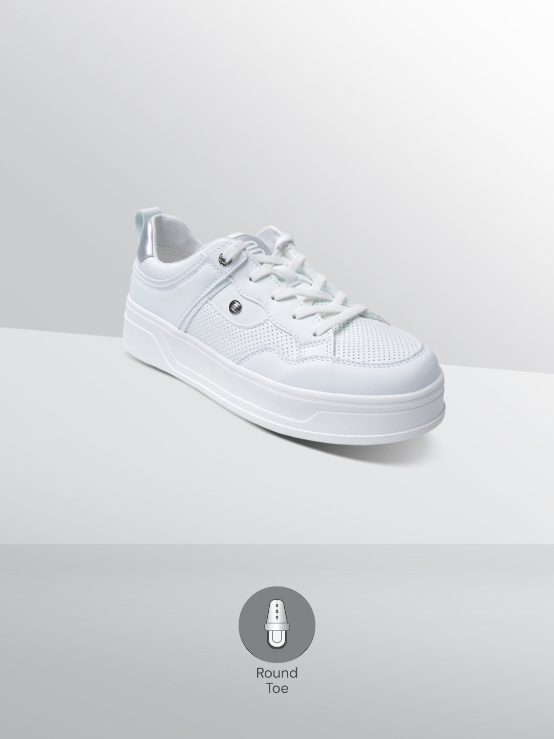 BAGATT  Piper Evo White  Mid Top Sneakers