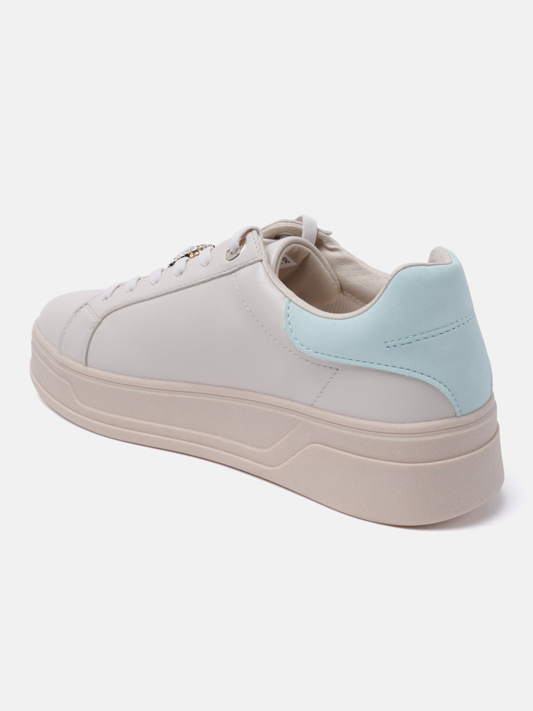 Piper Evo Beige & Light Blue Sneakers