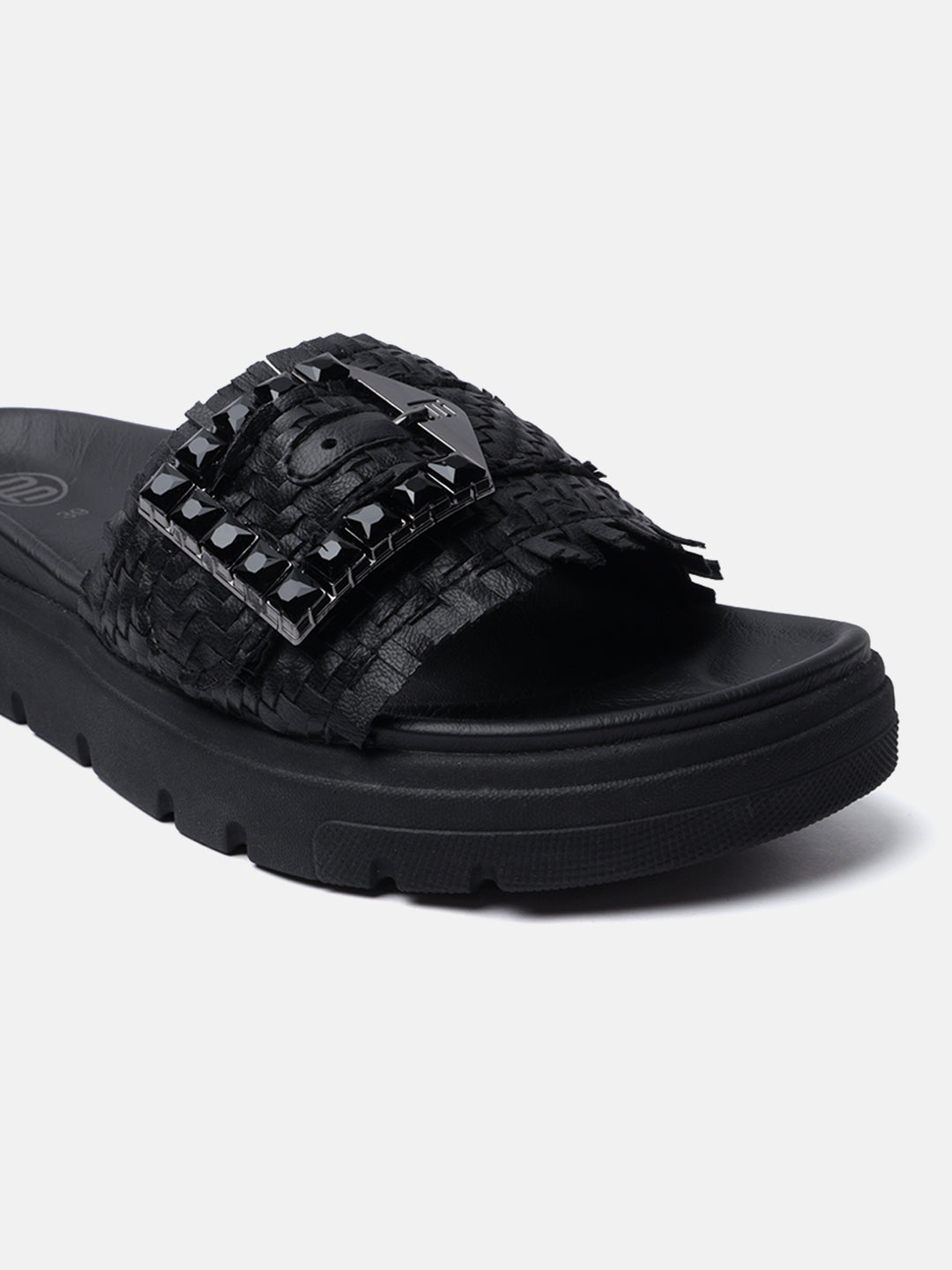 BAGATT Black Flatform sandals