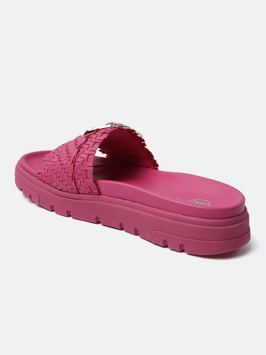 Dalia Evo Pink Flatform Sandals