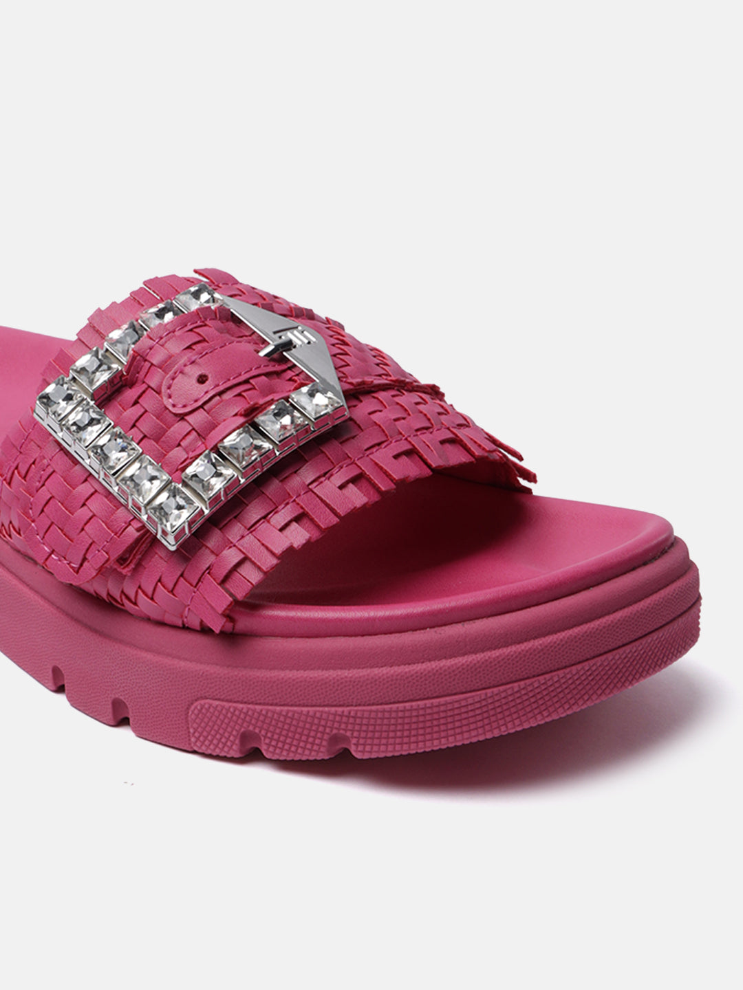 Dalia Evo Pink Flatform Sandals