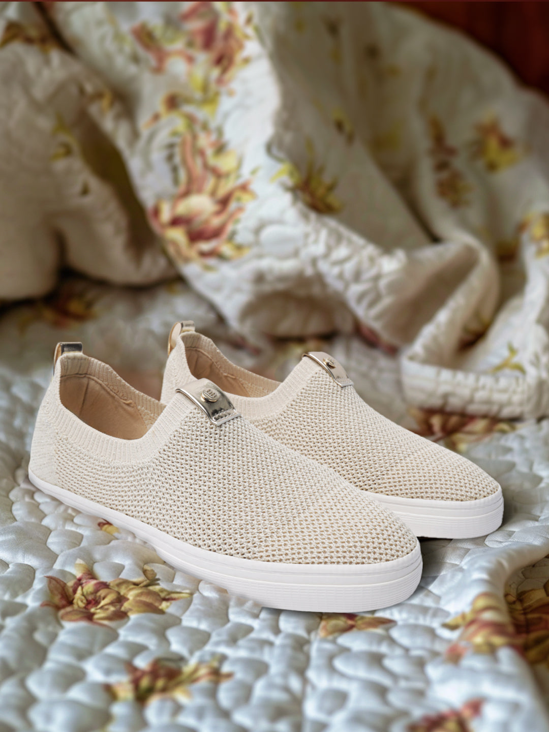 BAGATT  Lali Beige  Casuals Slip-Ons