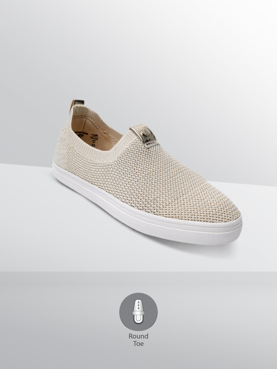 BAGATT  Lali Beige  Casuals Slip-Ons