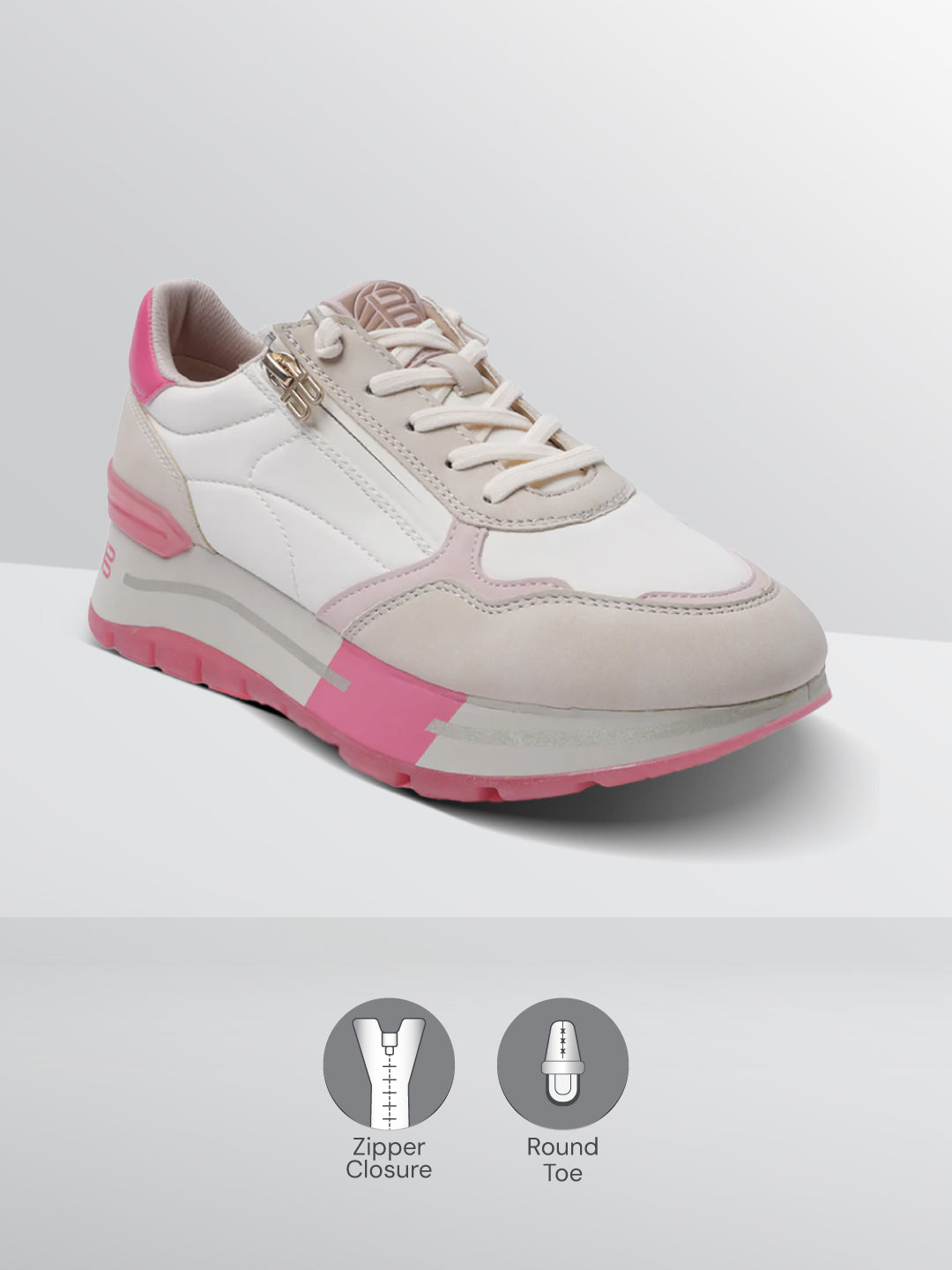 BAGATT  Callisti Offwhite  Mid Top Sneakers