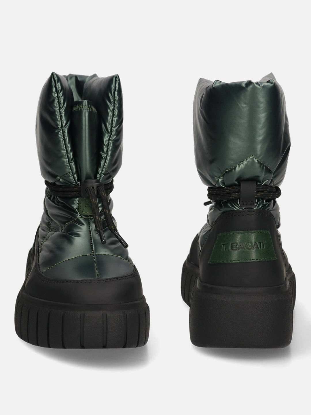 BAGATT Green & Black Casual Boots