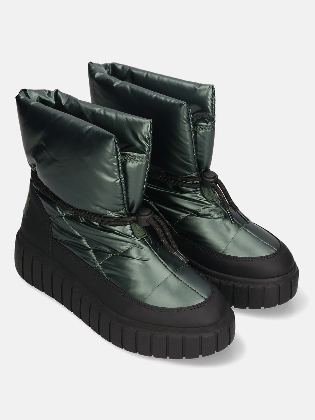 BAGATT Green & Black Casual Boots