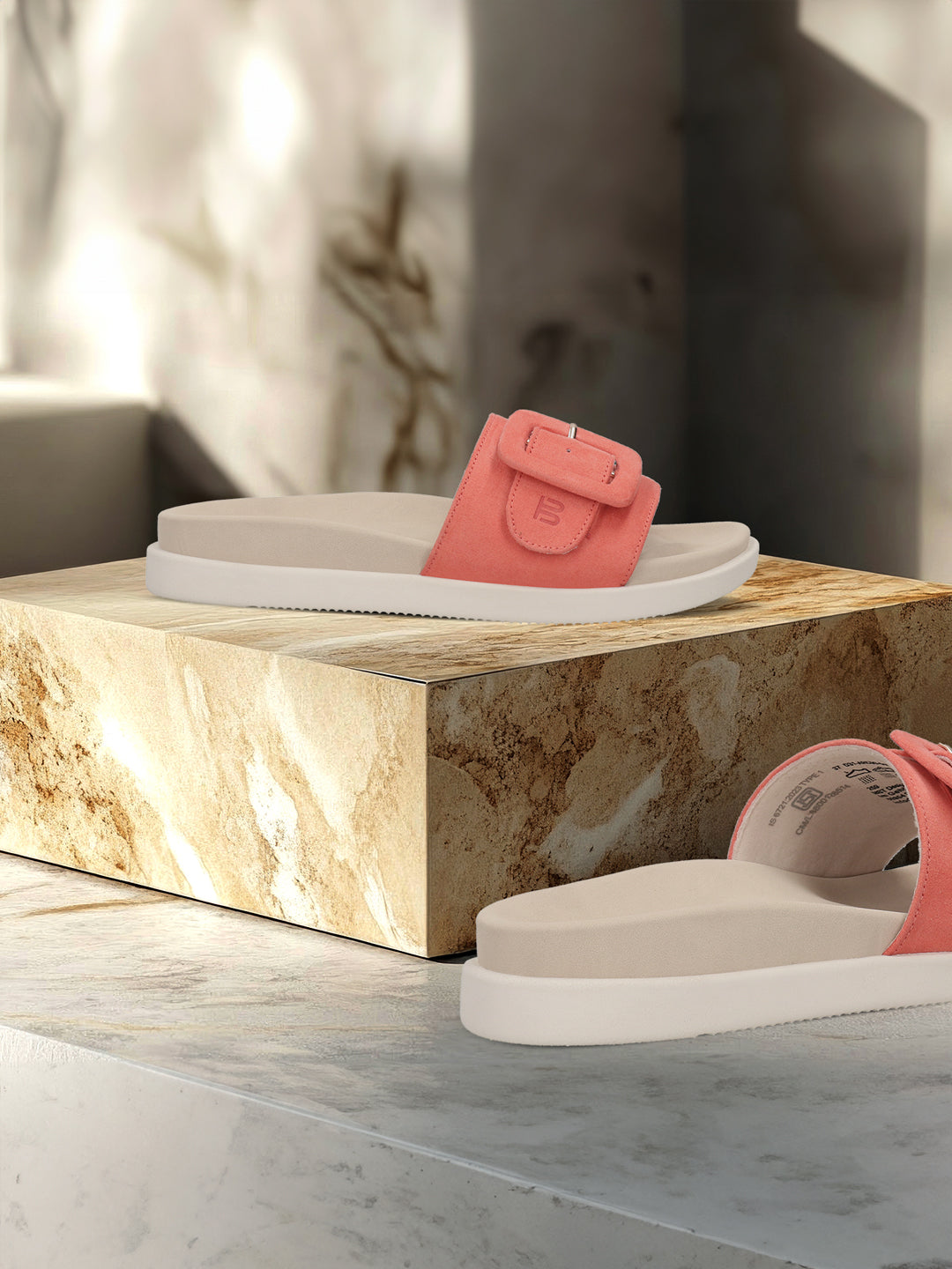 TT.BAGATT  Becca light red Flatform Sandals