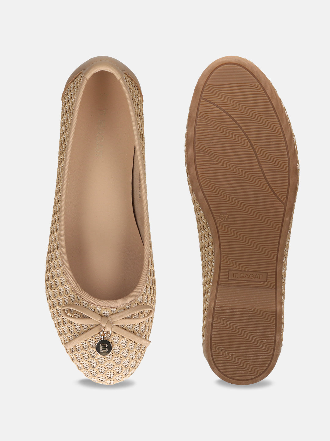 TT.BAGATT Inessa sand Slip-ons