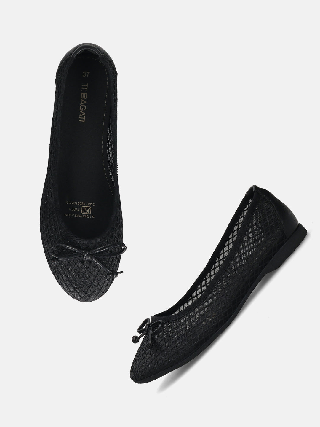 TT.BAGATT Inessa black Slip-ons