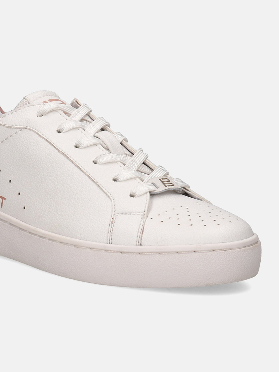 Ferly White Animal Print Sneakers