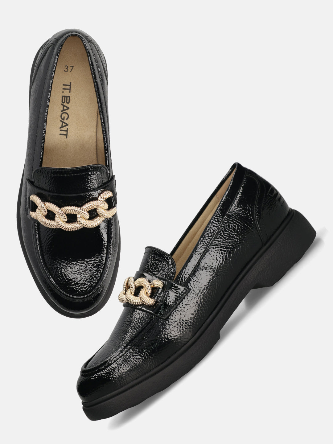 TT.BAGATT Georgia black Slip-ons