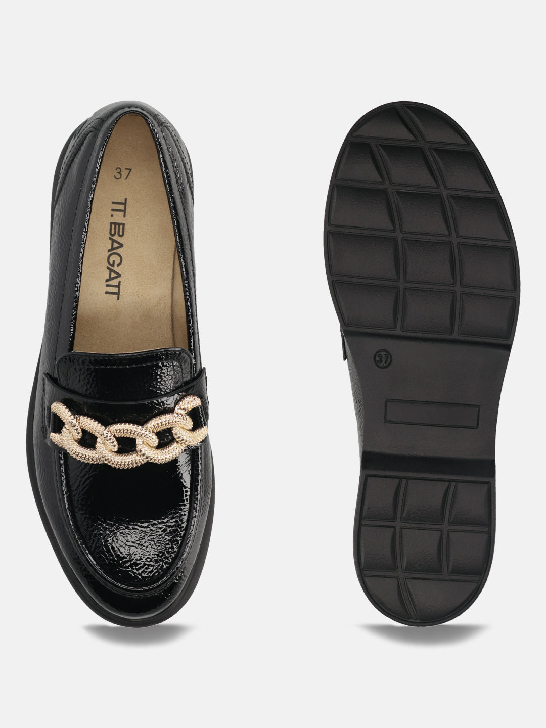 TT.BAGATT Georgia black Slip-ons