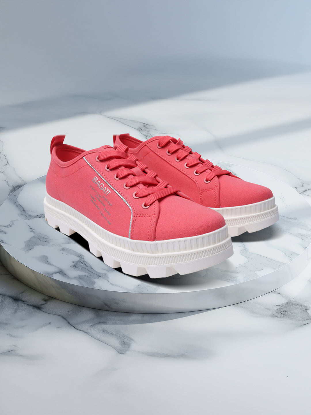 BAGATT  Dayla Light Red  Low Top Sneakers