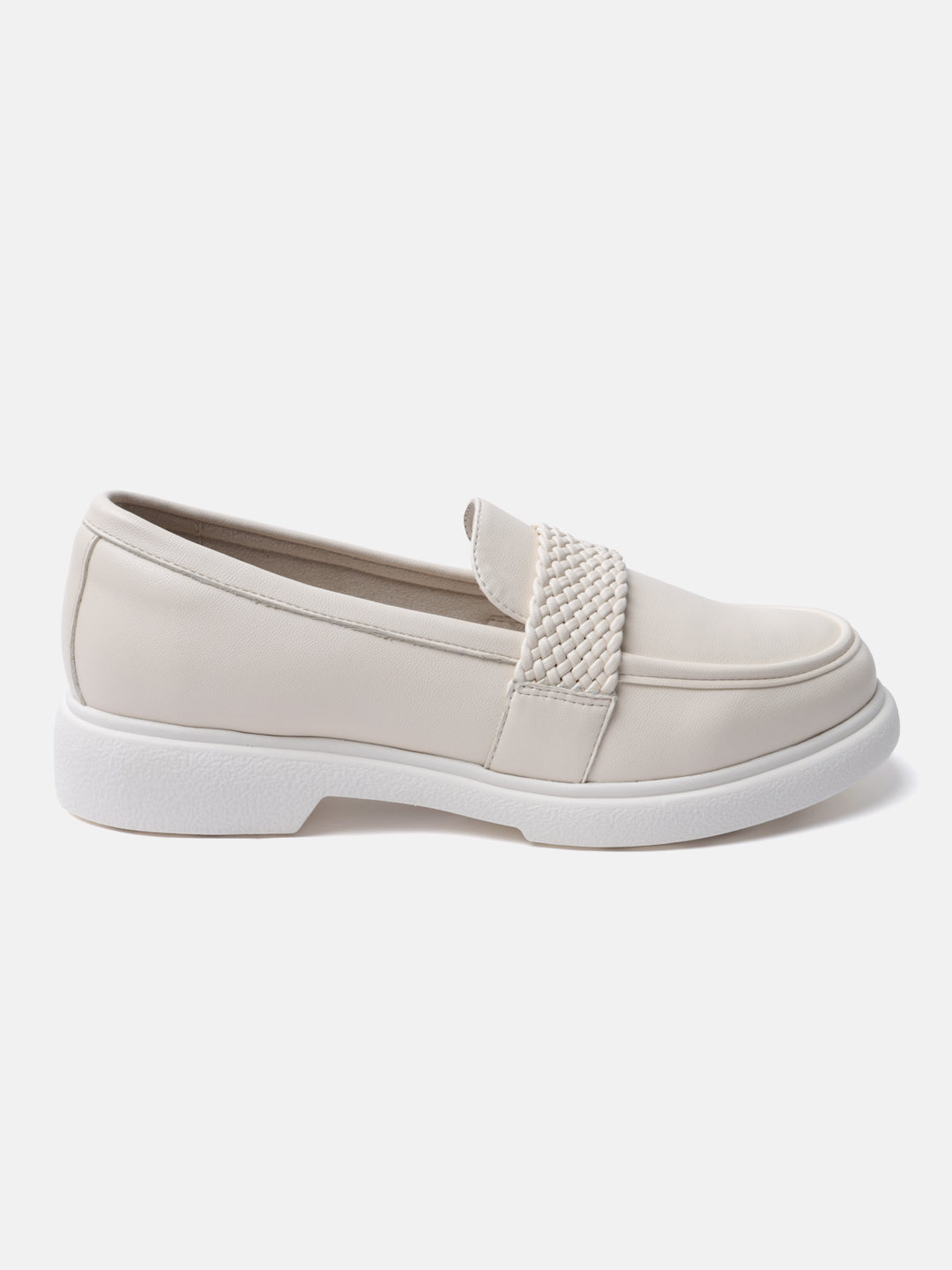 Genelle Beige Casual Loafers