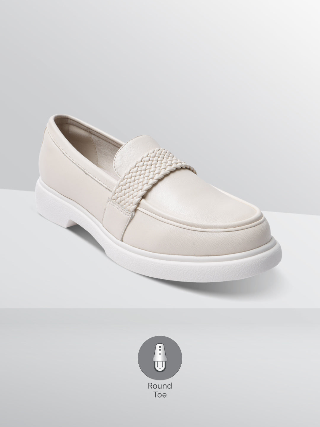 BAGATT Genelle Beige Casuals Slip-Ons