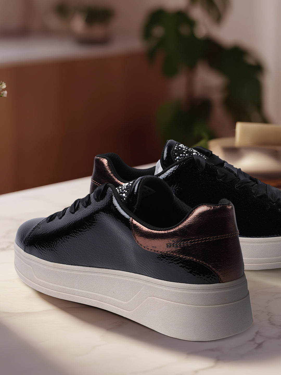 BAGATT  Piper Evo Black  Mid Top Sneakers