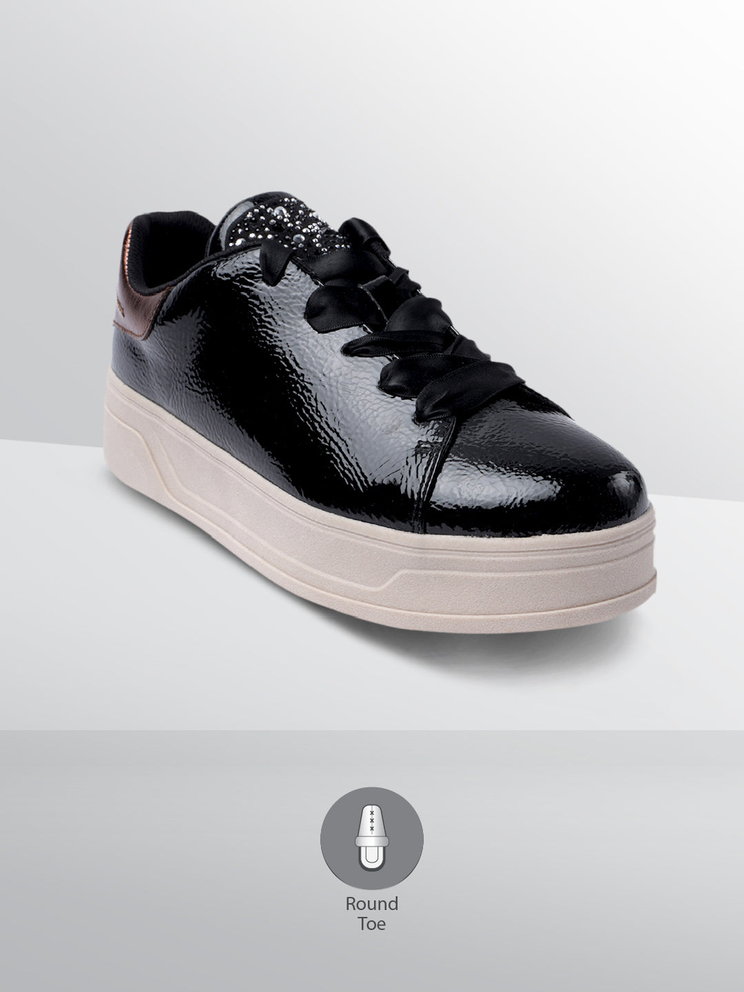 BAGATT  Piper Evo Black  Mid Top Sneakers