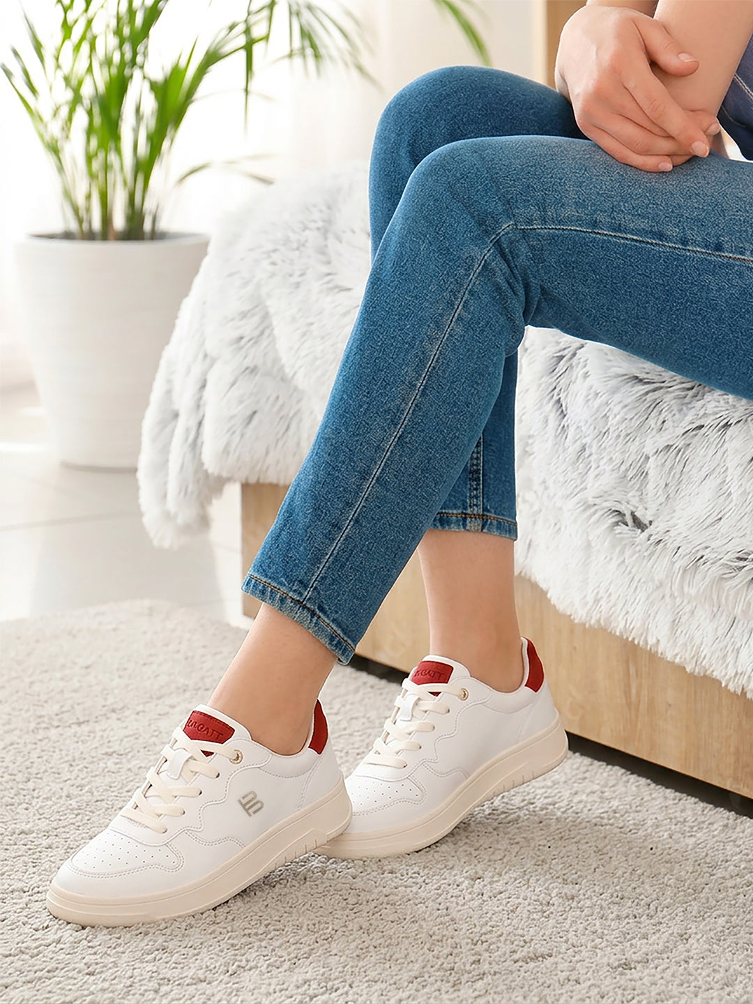TT.BAGATT Kayla White Sneakers