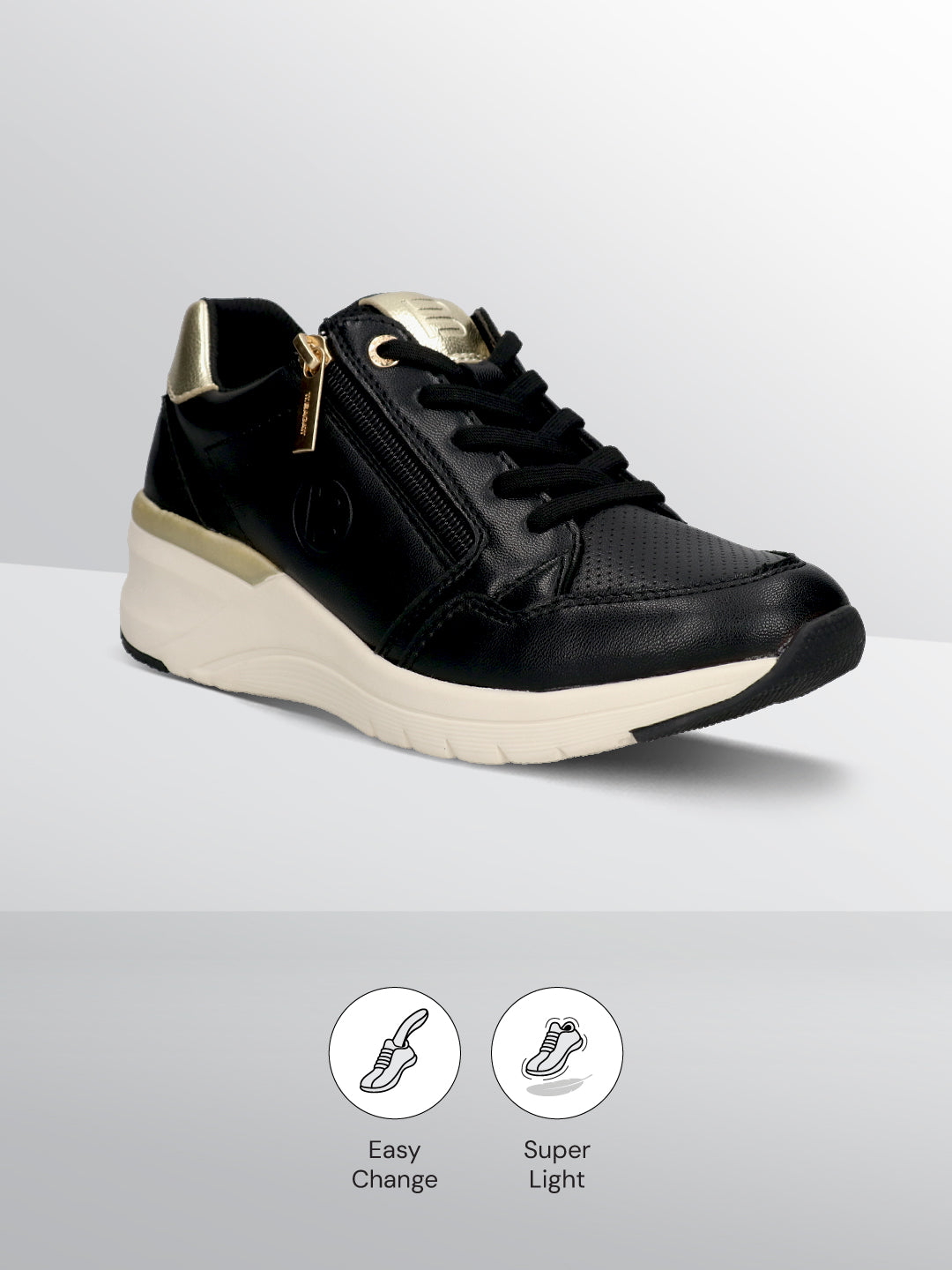 TT.BAGATT Gilly Comfort black Sneakers