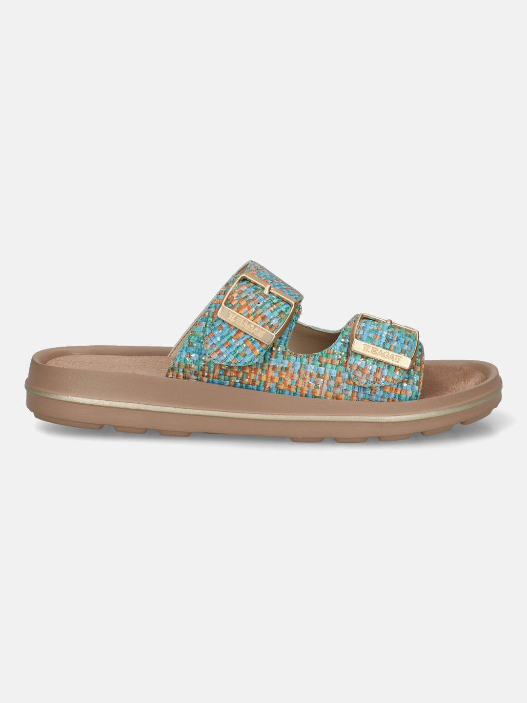 TT.BAGATT Betty Multicolor Flat Sandals