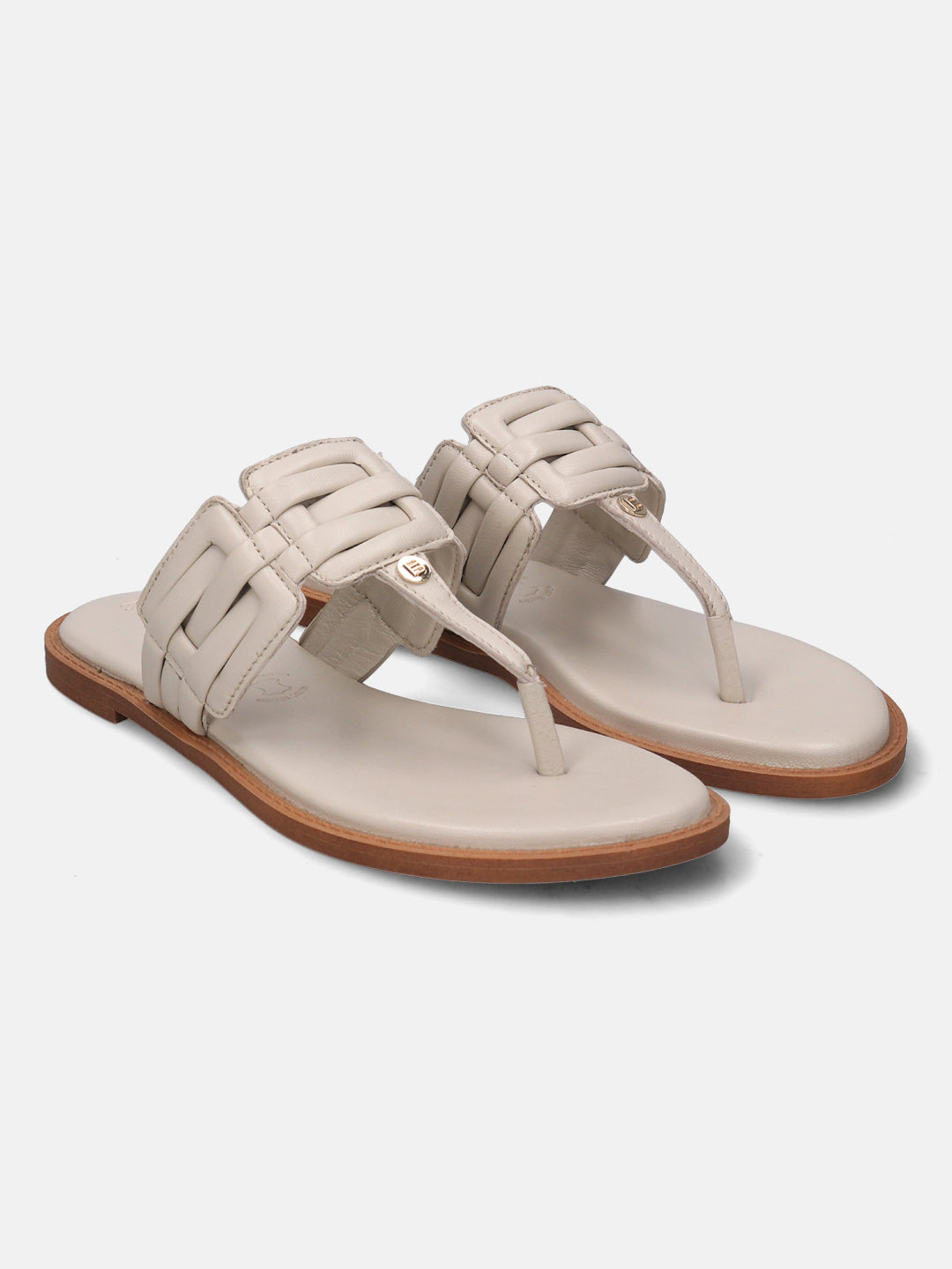 Goldy Offwhite Sandals
