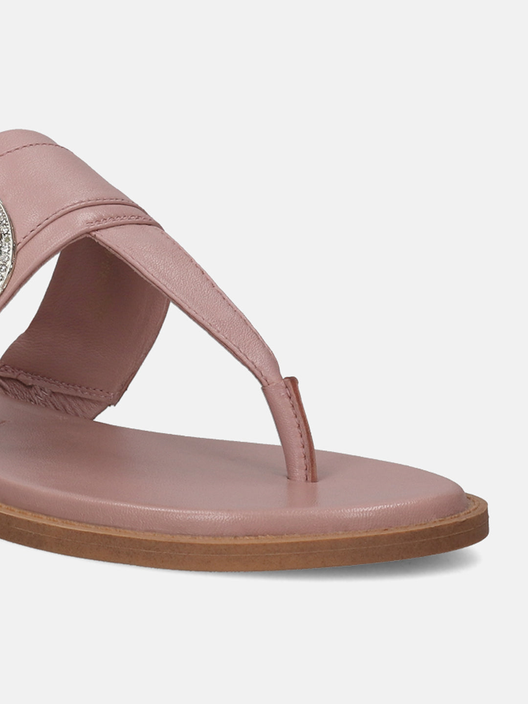 Encrusted Heel Thong Sandals - 3 Colours - Just $7