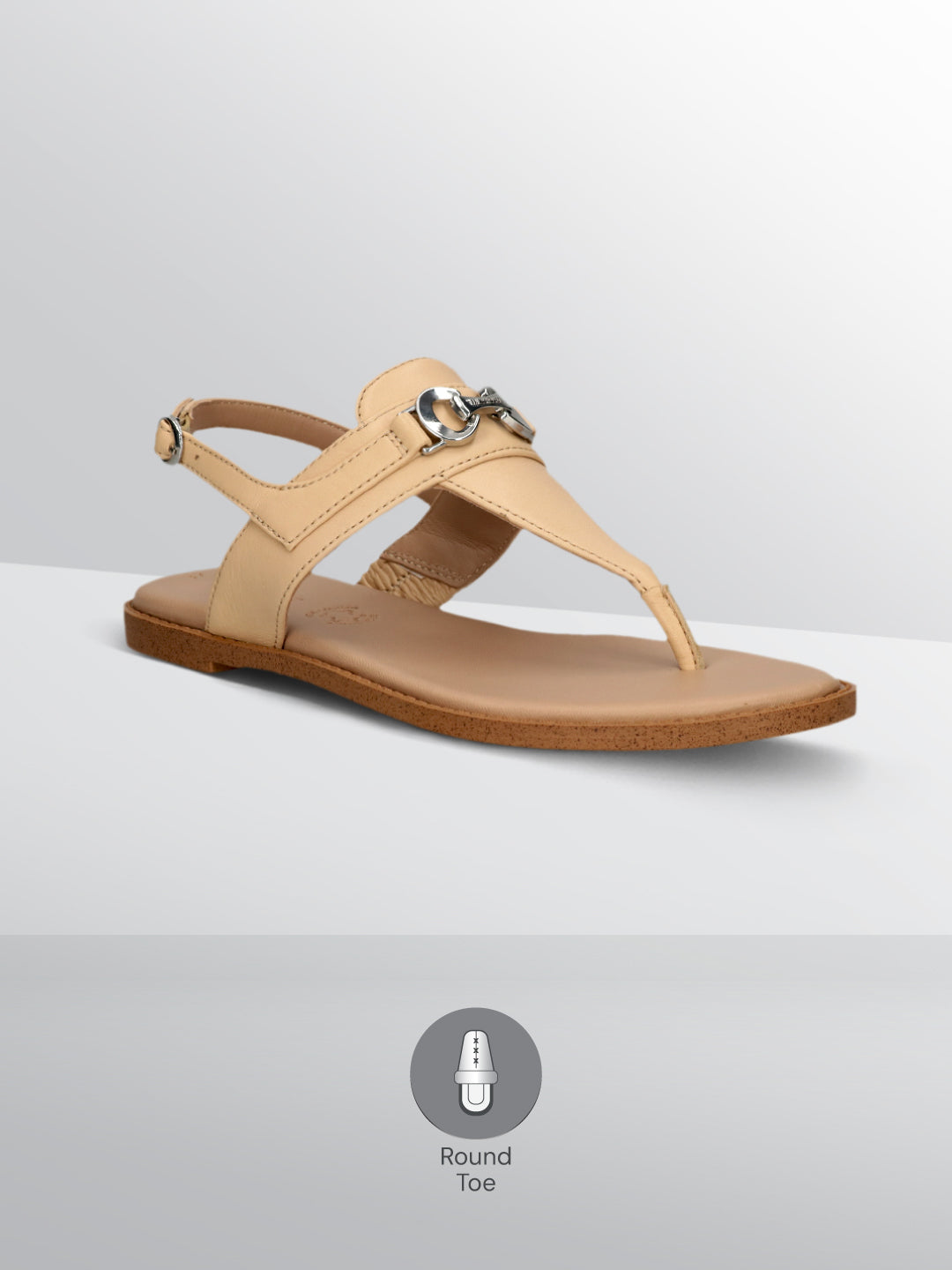 TT.BAGATT Goldy sand Premium Leather Flat Sandals