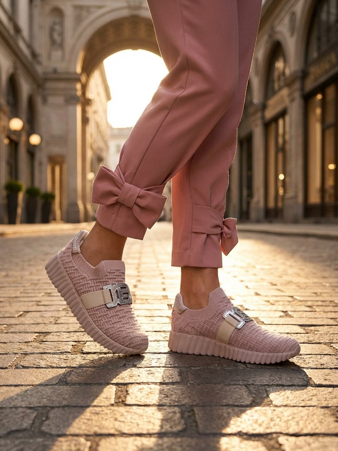 BAGATT Candice Rose Slip-On Sneakers