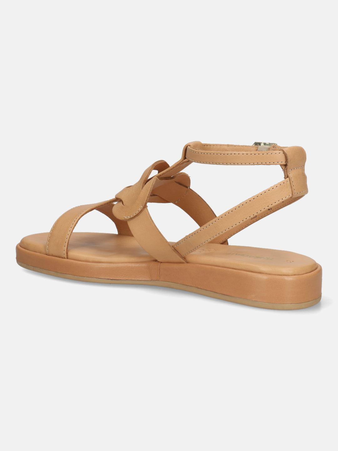 BAGATT Cognac Premium Leather Sandals