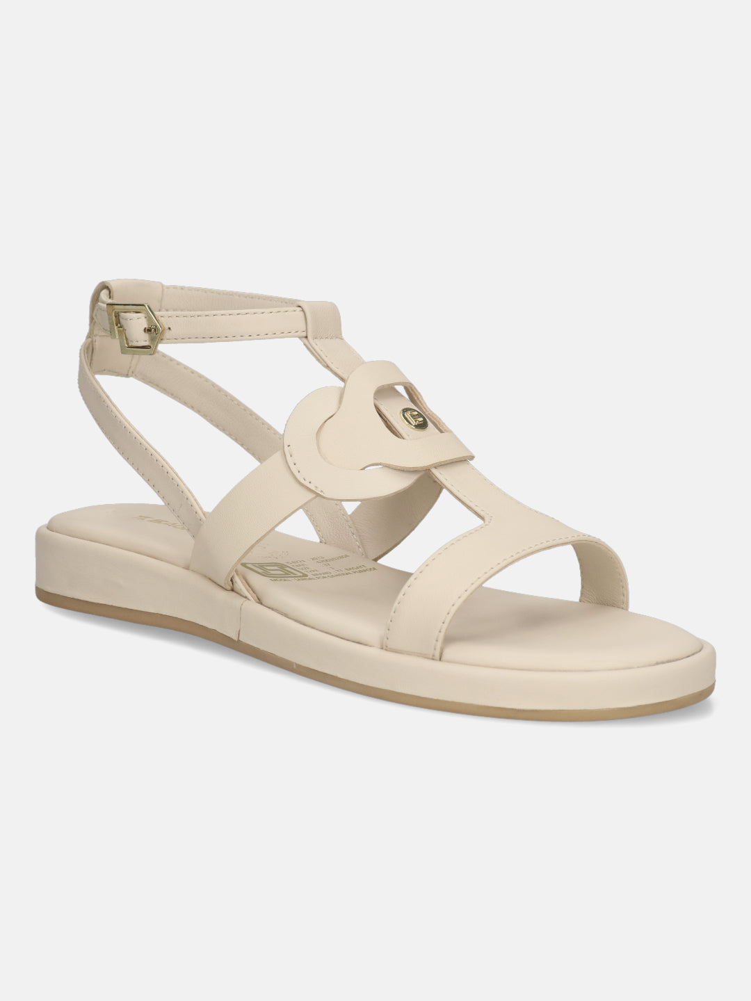 BAGATT Beige Premium Leather Sandals