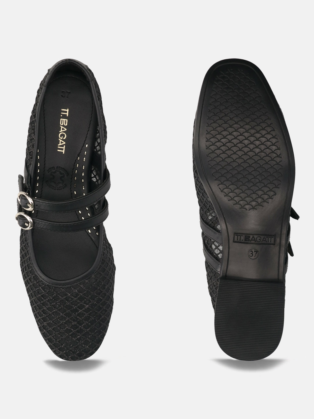 TT.BAGATT Rossi black Slip-Ons