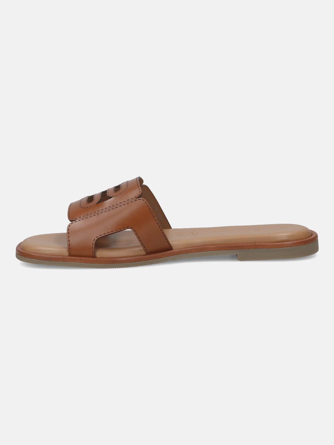 BAGATT Cognac Premium Leather Sandals