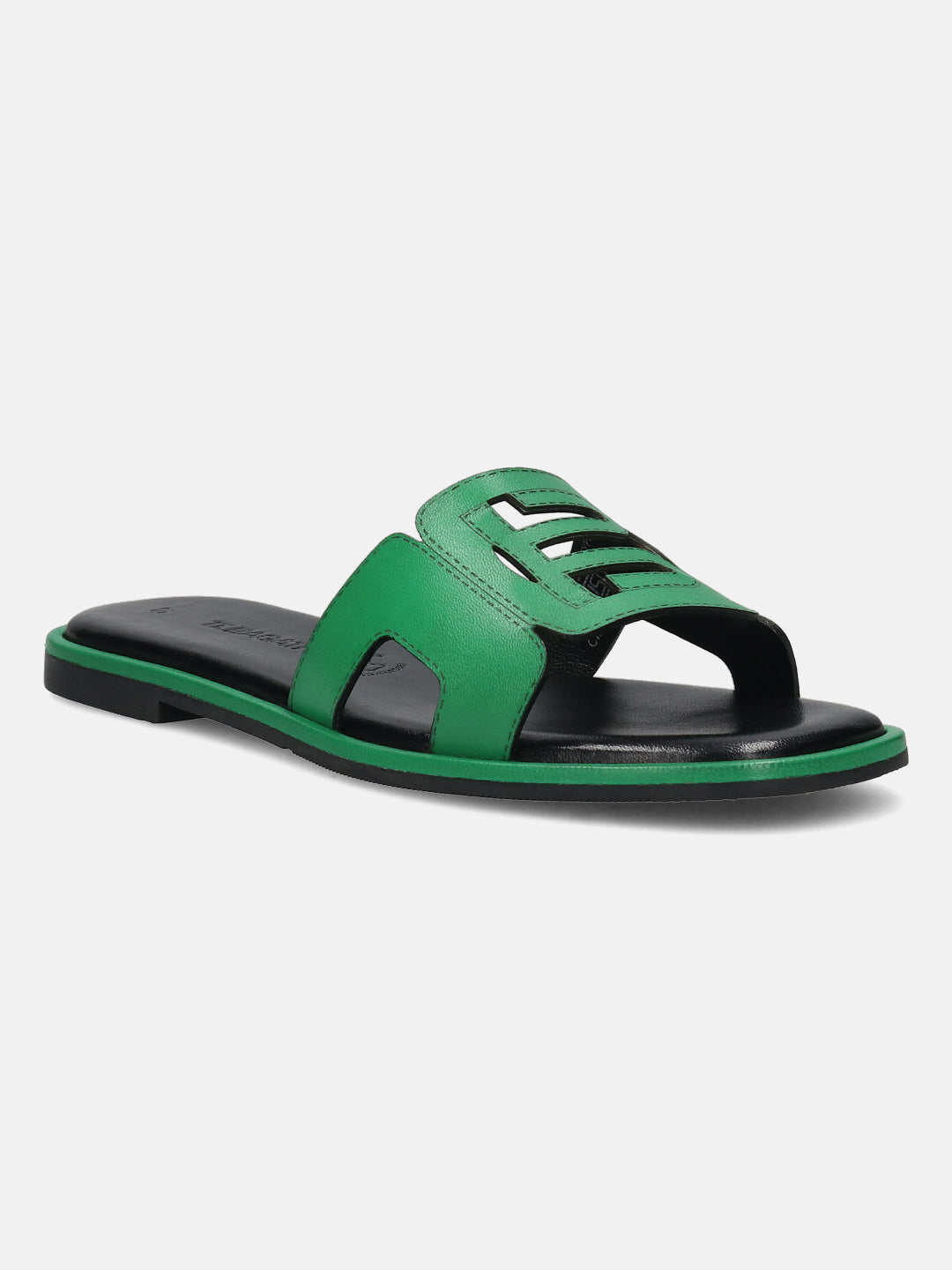 BAGATT Green Premium Leather Sandals