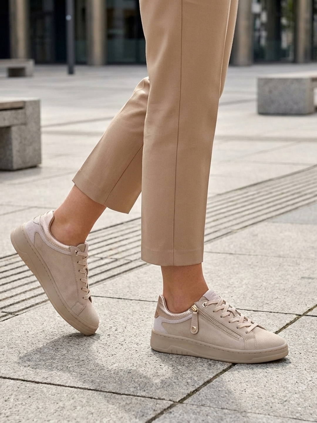 BAGATT Sting Rose Mid Top Sneakers