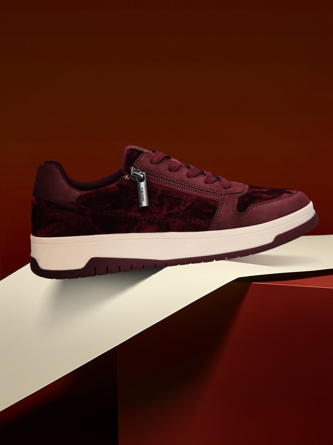 TT.BAGATT  Sting Dark Red  Sneakers