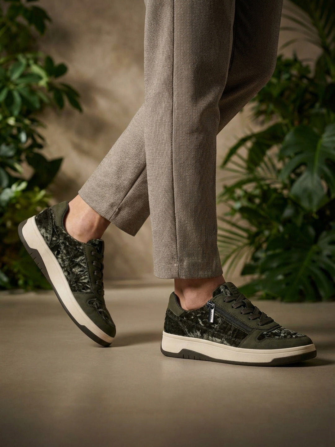 TT.BAGATT Sting Dark Green Sneakers