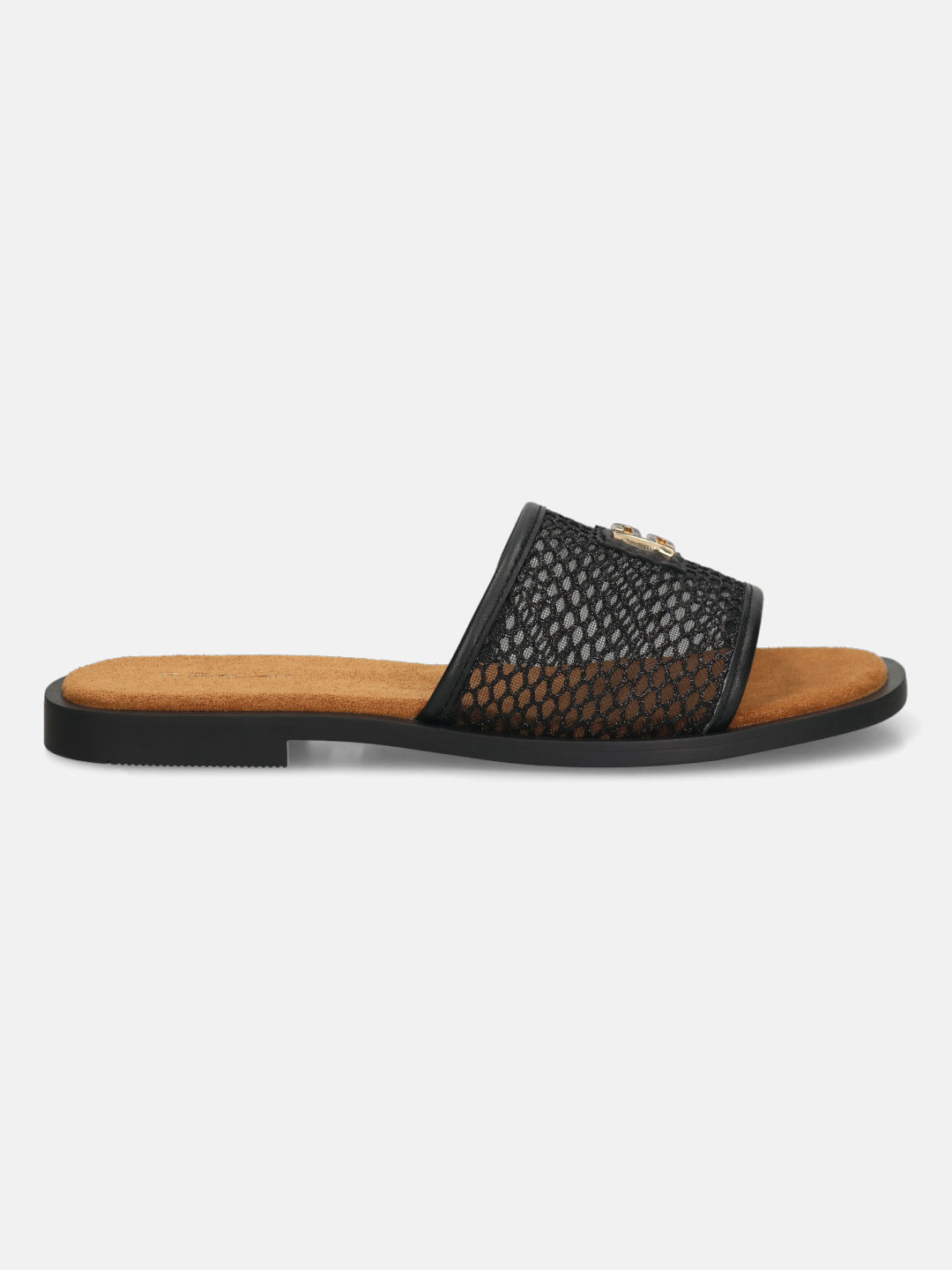TT.BAGATT Yasha black Premium Leather Flat Sandals