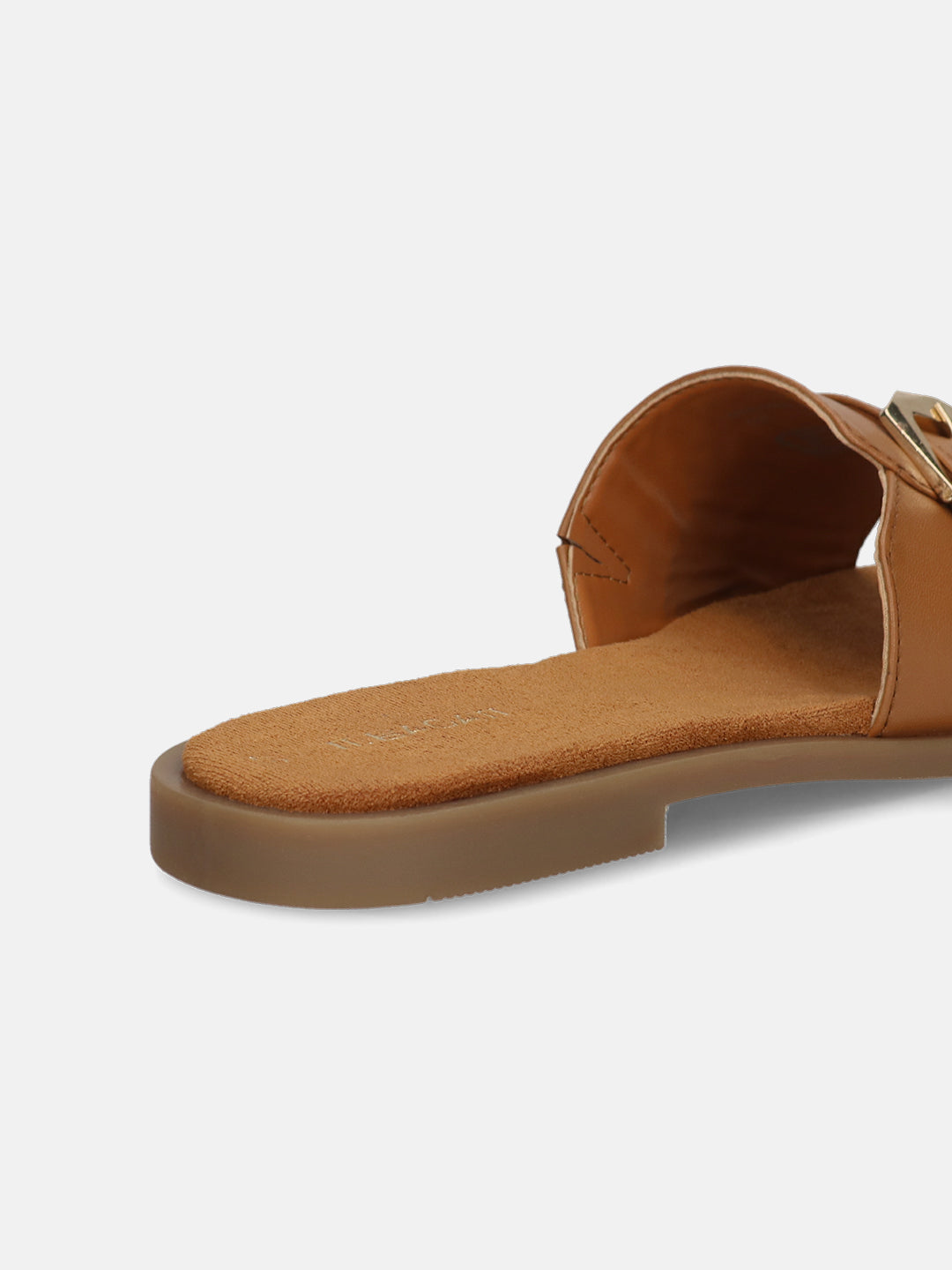 TT.BAGATT Yasha cognac Premium Leather Flat Sandals