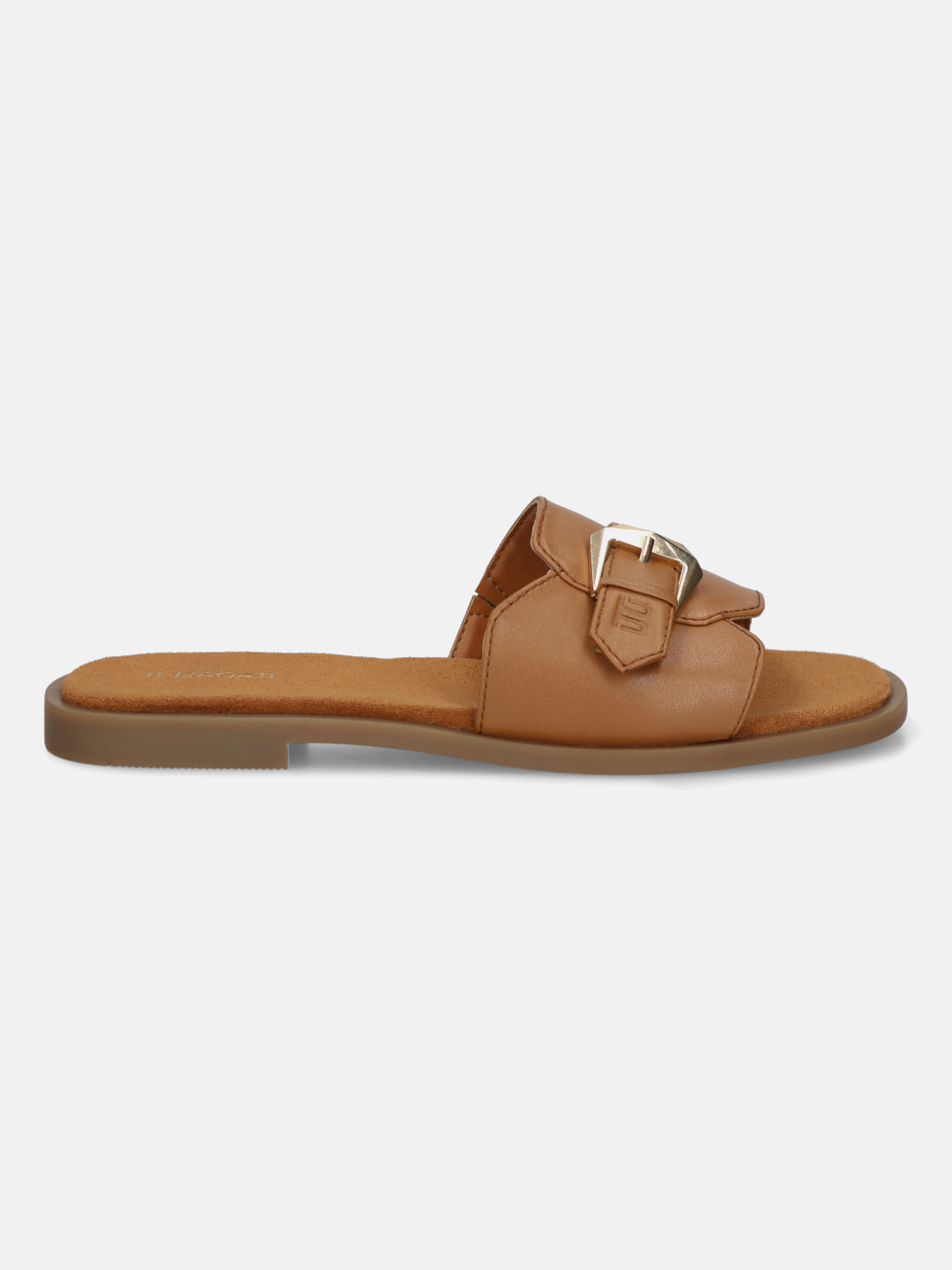 TT.BAGATT Yasha cognac Premium Leather Flat Sandals