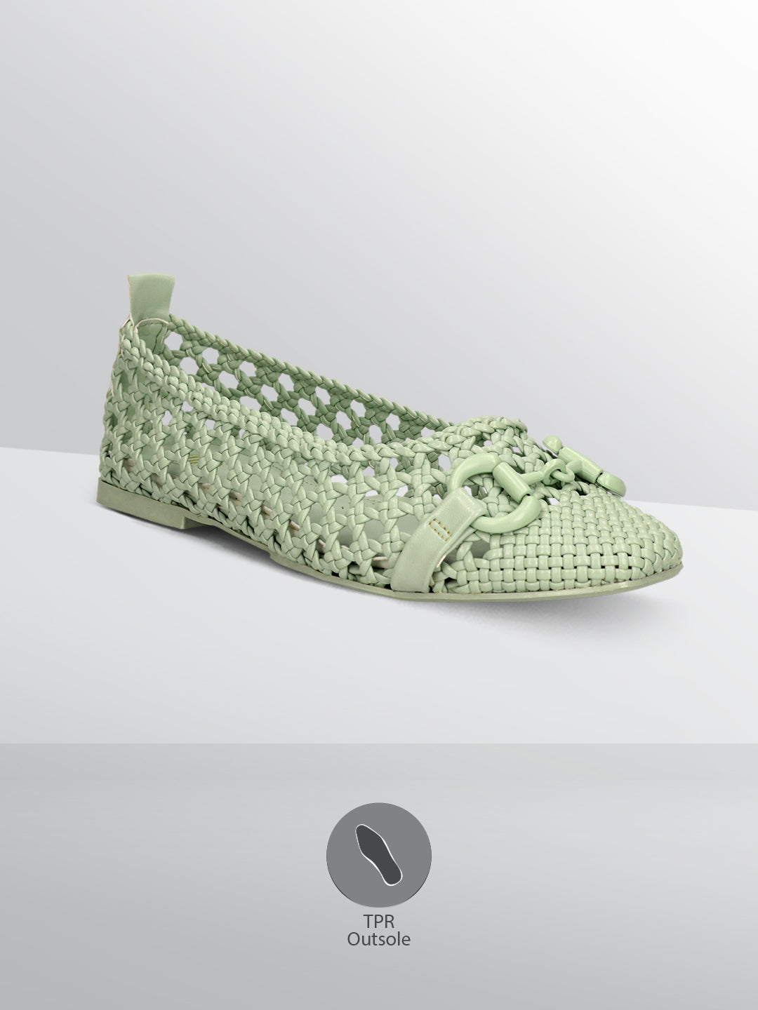 BAGATT Amalia Light Green Slip-Ons